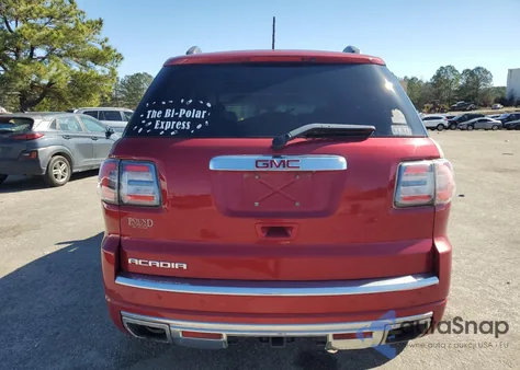 2014 GMC Acadia Denali из США, поврежденный, VIN 1GKKRTKD0EJ209647